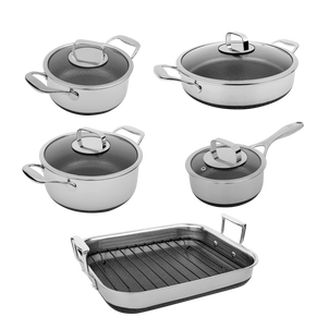 DiamondClad™ 10-Piece Cookware Set