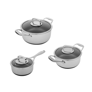 DiamondClad™ 6-Piece Stock Pot and Sauce Pan Set
