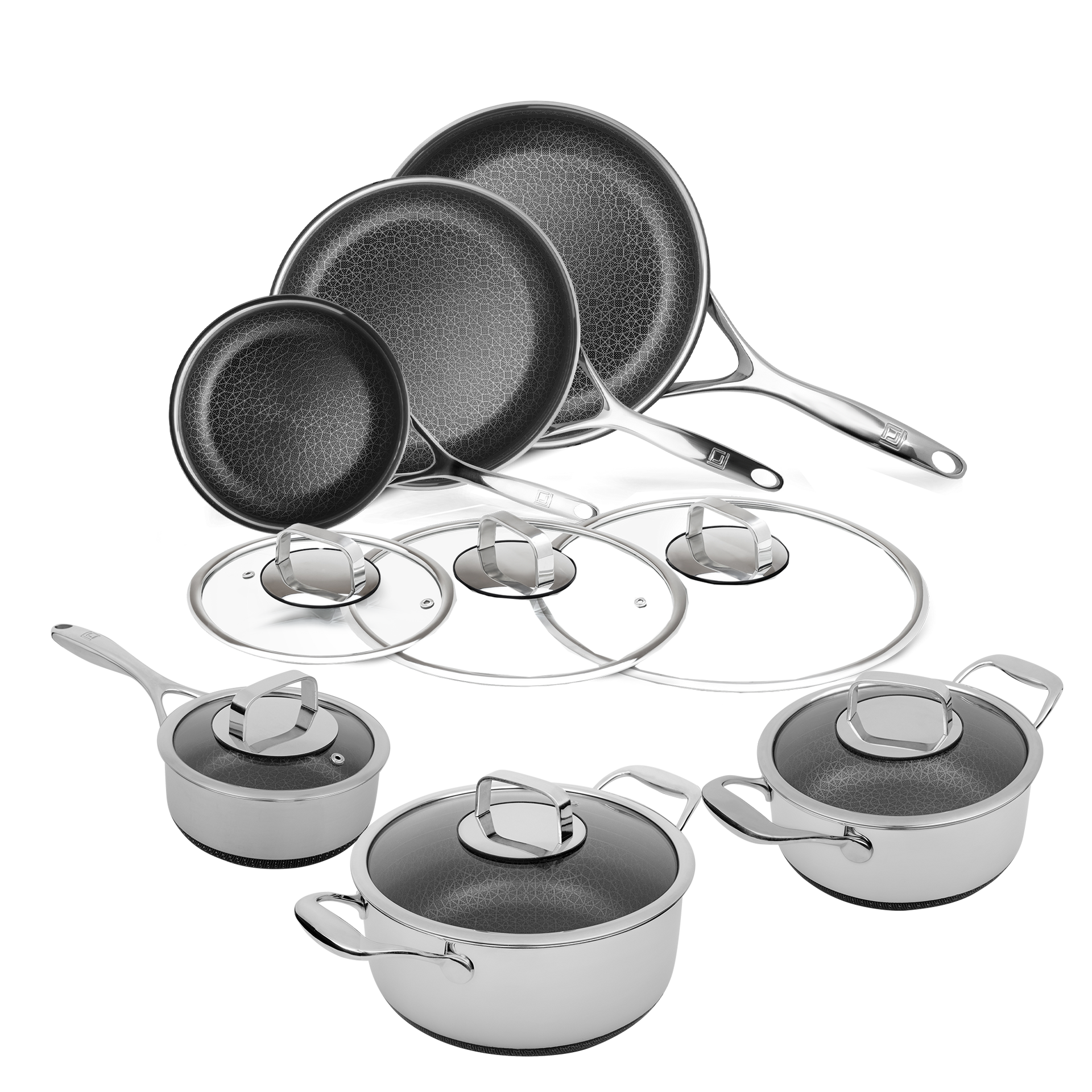 DiamondClad™ 12-Piece Cookware Set