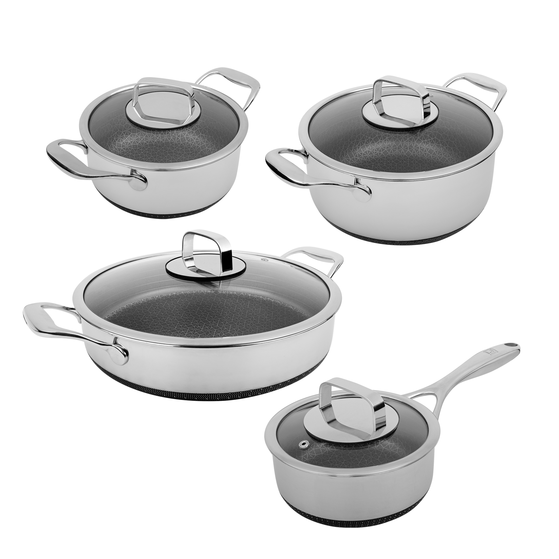 DiamondClad™ 8-Piece Cookware Set