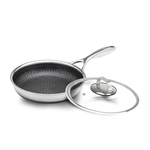 DiamondClad™ 10 Inch Thermowave™ Hybrid Pan and Lid Set