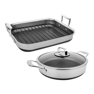 DiamondClad™ Roasting Pan and Saute Pan Set